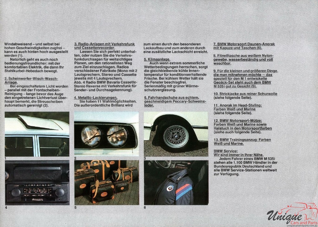 1980 BMW 535 Brochure Page 5
